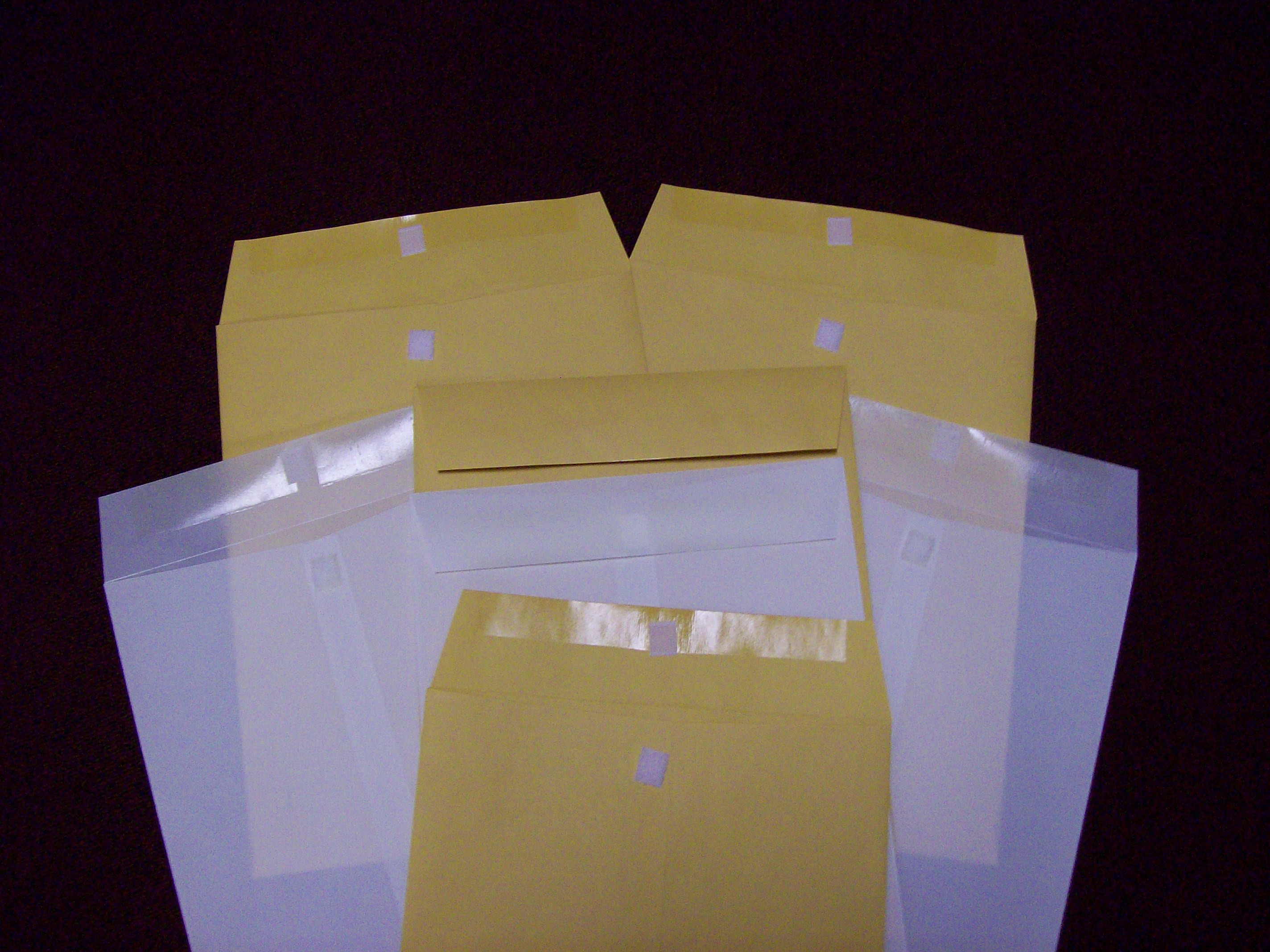 Velcro Closure Envelopes
